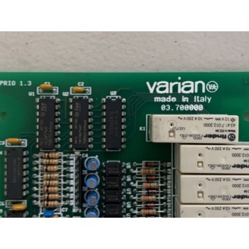 Varian 03.700000 VPRIO 1.3 PCB for Dual ION Pump Controller